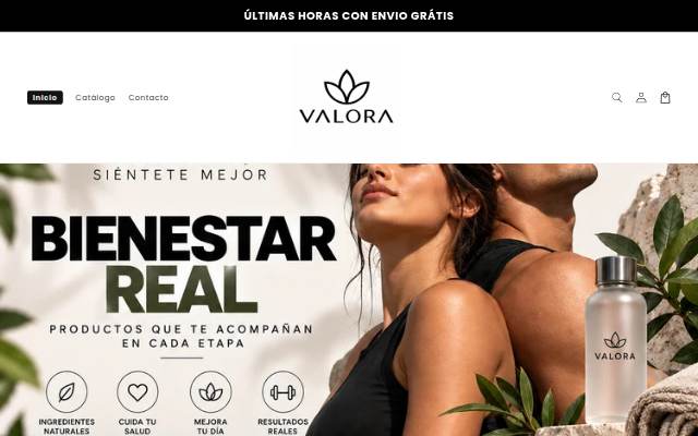 Valora storefront