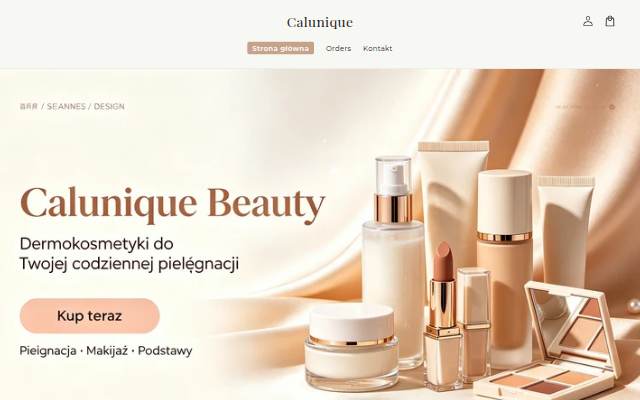 Calunique storefront