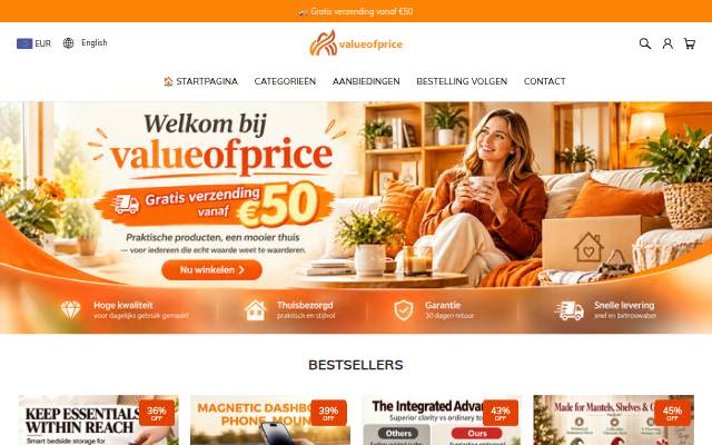 Valueofprice storefront