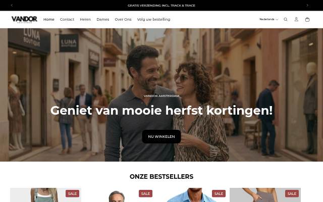 Vandor Amsterdam storefront