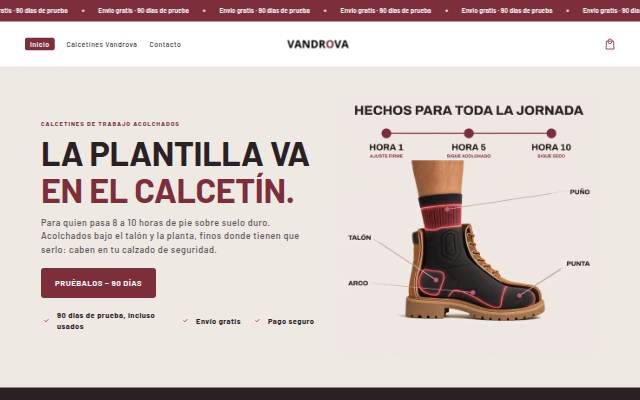 Vandrova storefront