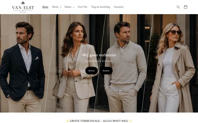 Van Elst Mode storefront