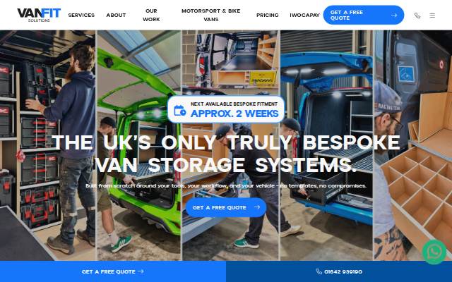 Van Fit Solutions storefront