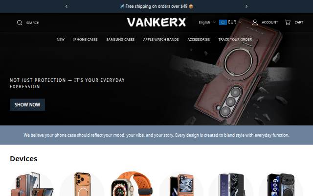 VANKERX storefront