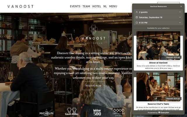 VanOost storefront