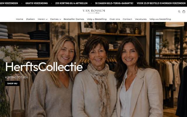 Van Rossem Mode storefront