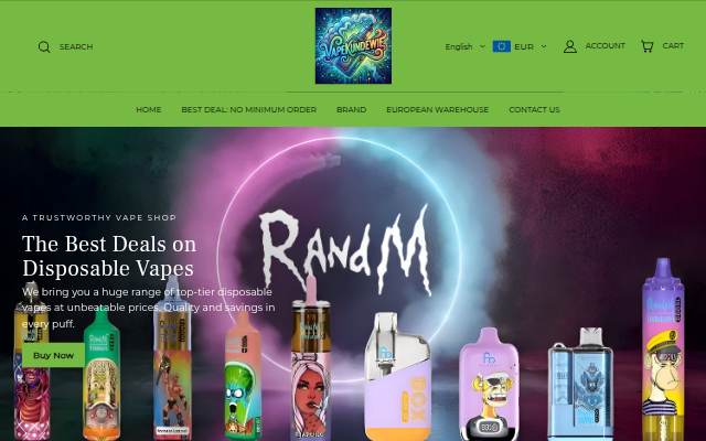 vapekundewei.com storefront