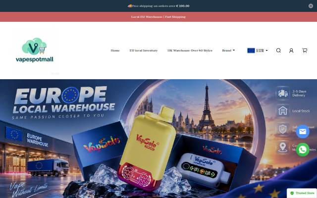 Startseite von Crazyvapeclubs