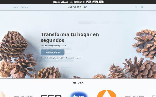 Montra da VAPORSEGURO
