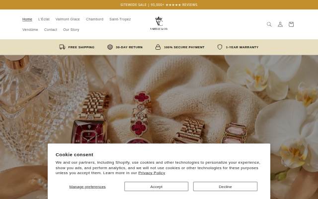 Varelle &amp; Co. storefront