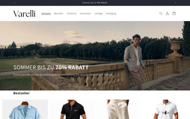 Varelli storefront