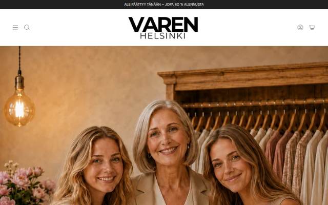 Varen Helsinki storefront