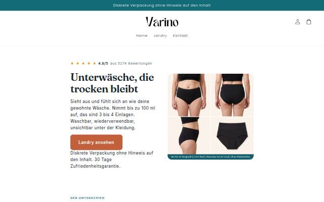 Varino storefront