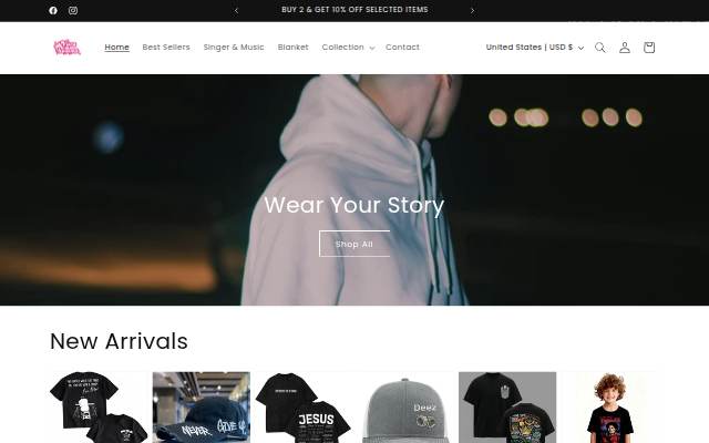Varohomme storefront