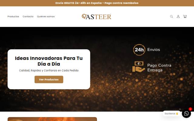 vasteer storefront