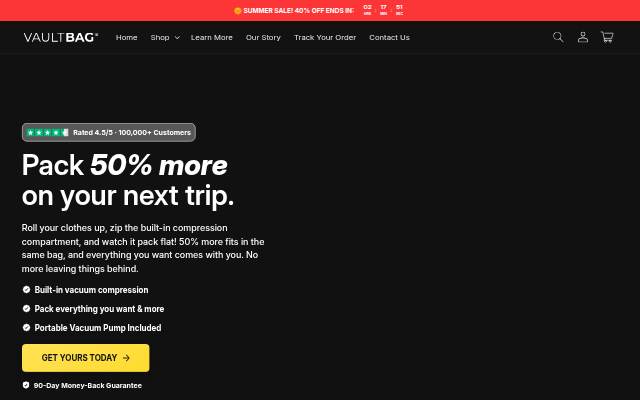 VAULTBAG storefront