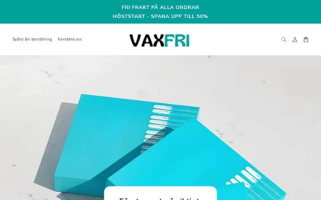 Montra da VaxFri
