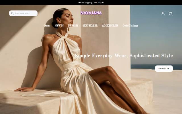 Vayaluna storefront