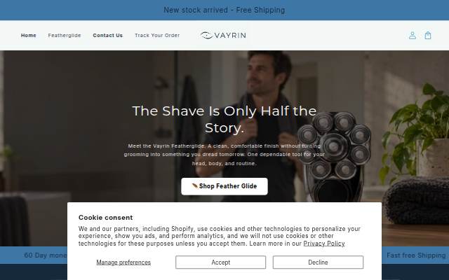 Startseite von Vayrin