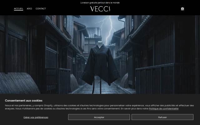 VECCI storefront