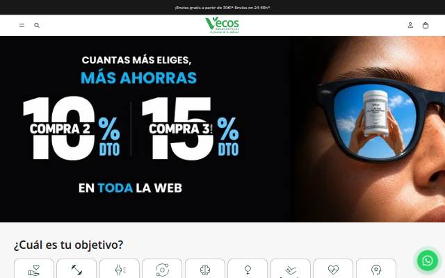 vecosnucoceutical storefront