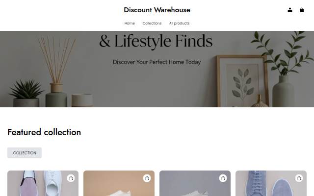 Discount Warehouse storefront