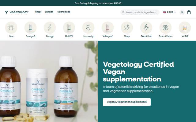 Vegetology storefront