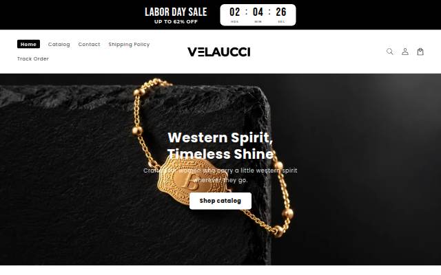 Velaucci storefront