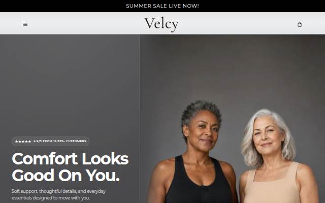 Velcy storefront