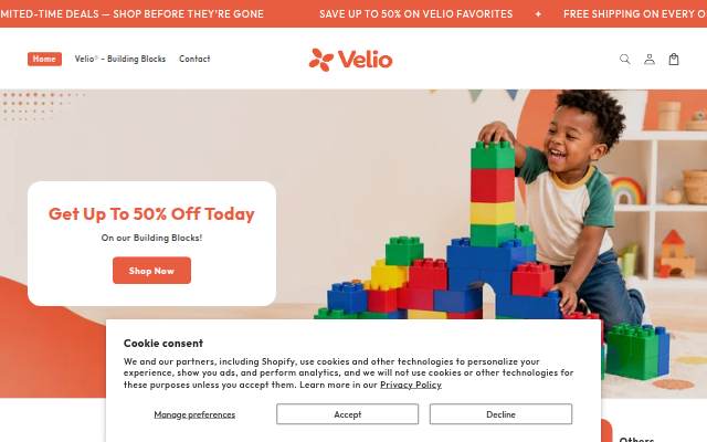 Vitrine de Velio