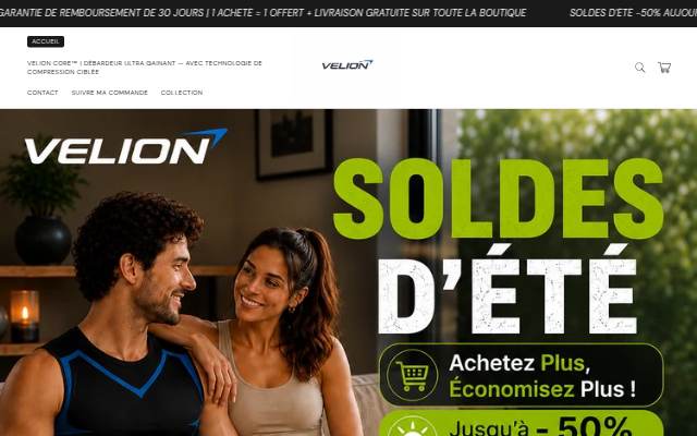 Velion Core™ storefront