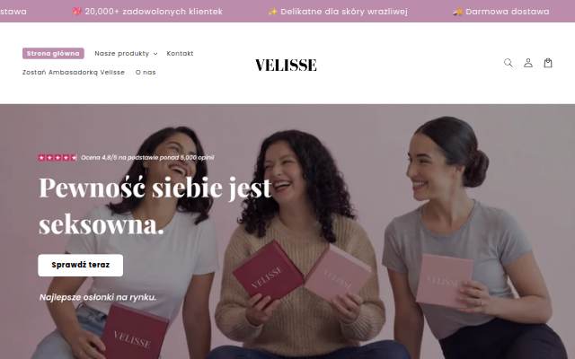Velisse storefront
