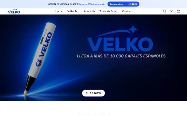 Velko storefront