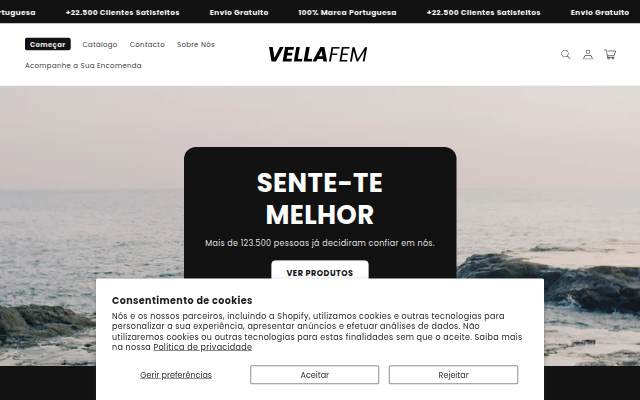 VellaFem storefront