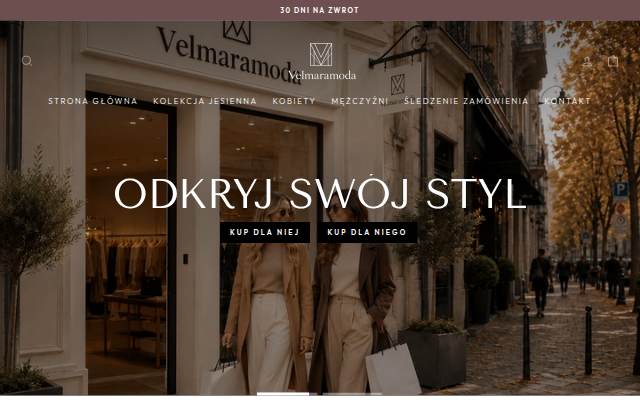 VelmaraModa storefront