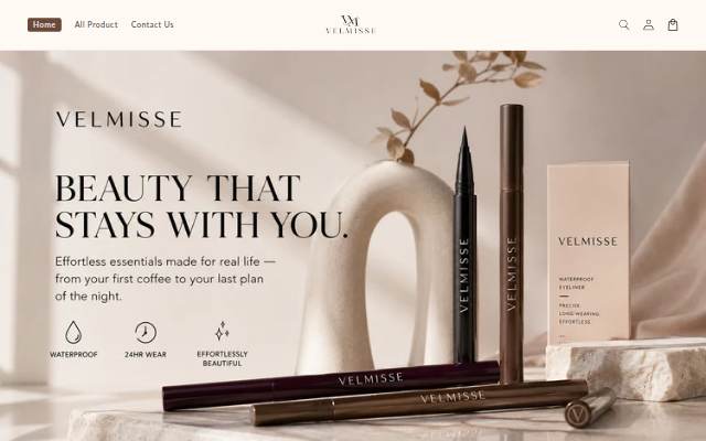 velmisse.com storefront