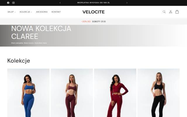 Velocite storefront