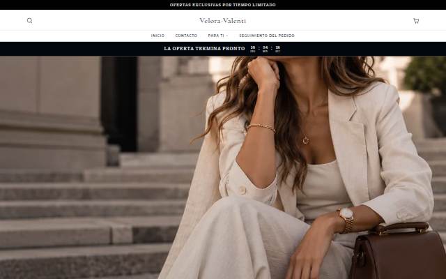 Velora-Valenti storefront