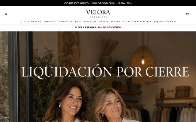 VELORA BARCELONA storefront