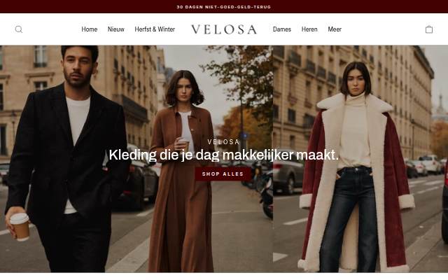 Velosa storefront