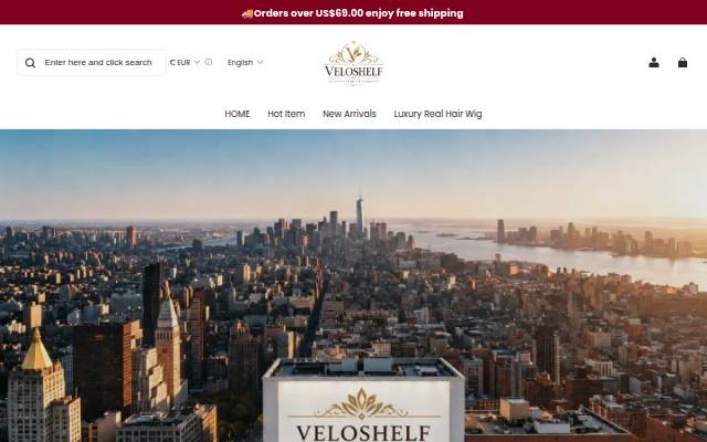 veloshelf storefront