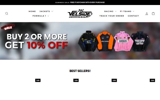 Velside storefront