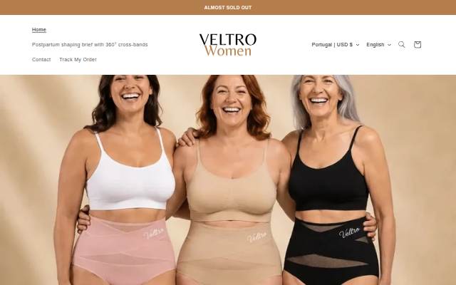 Startseite von Veltro Women