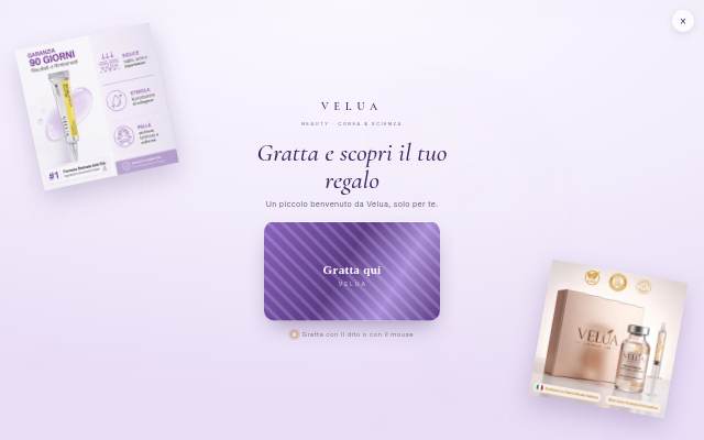 Velua Beauty storefront