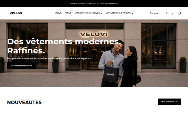 veluvi.com storefront