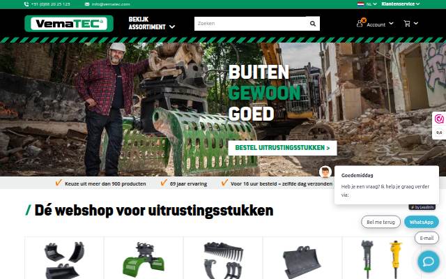 Vematec storefront
