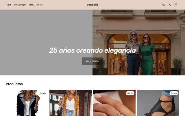 Venbelia storefront