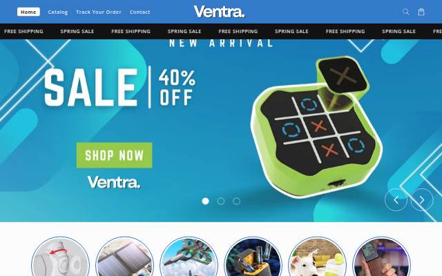 Ventra Finds storefront