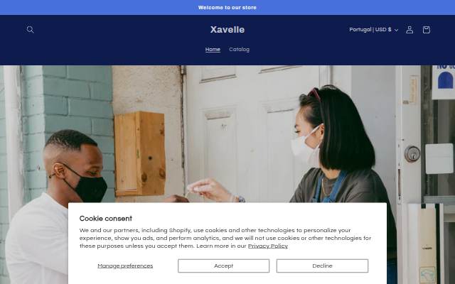 Xavelle storefront