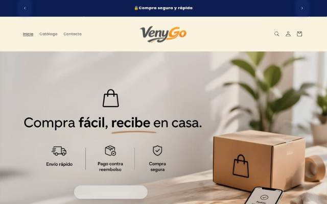 Venygo storefront